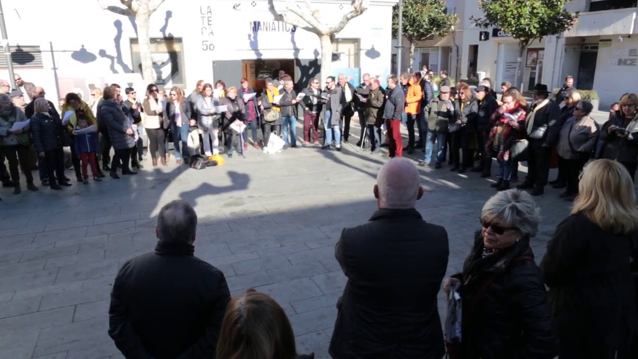 24-12-2017  Músics per la llibertat a Cambrils - Quan somrius