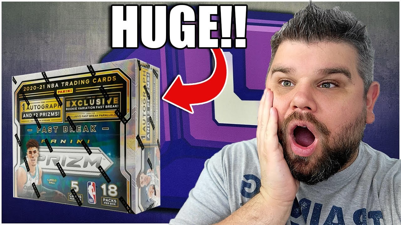 💥HUGE HITS💥 From Panini 2020-21 Fast break Basketball!