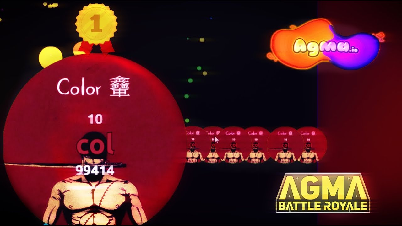 The Agma.io God of Battle Royale.