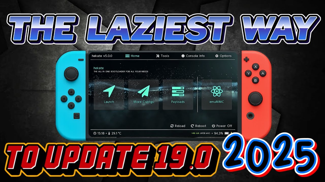 How To Update Atmosphere 19 0 The Easy Way No RCM Needed Nintendo Switch 2025