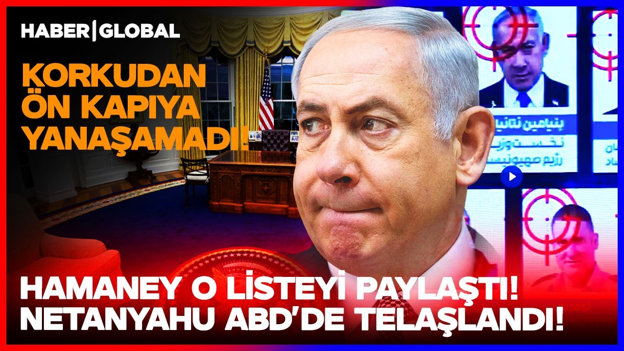 İran O Listeyi Paylaştı Netanyahu Korkudan Ön Kapıya Bile Yaklaşamadı!