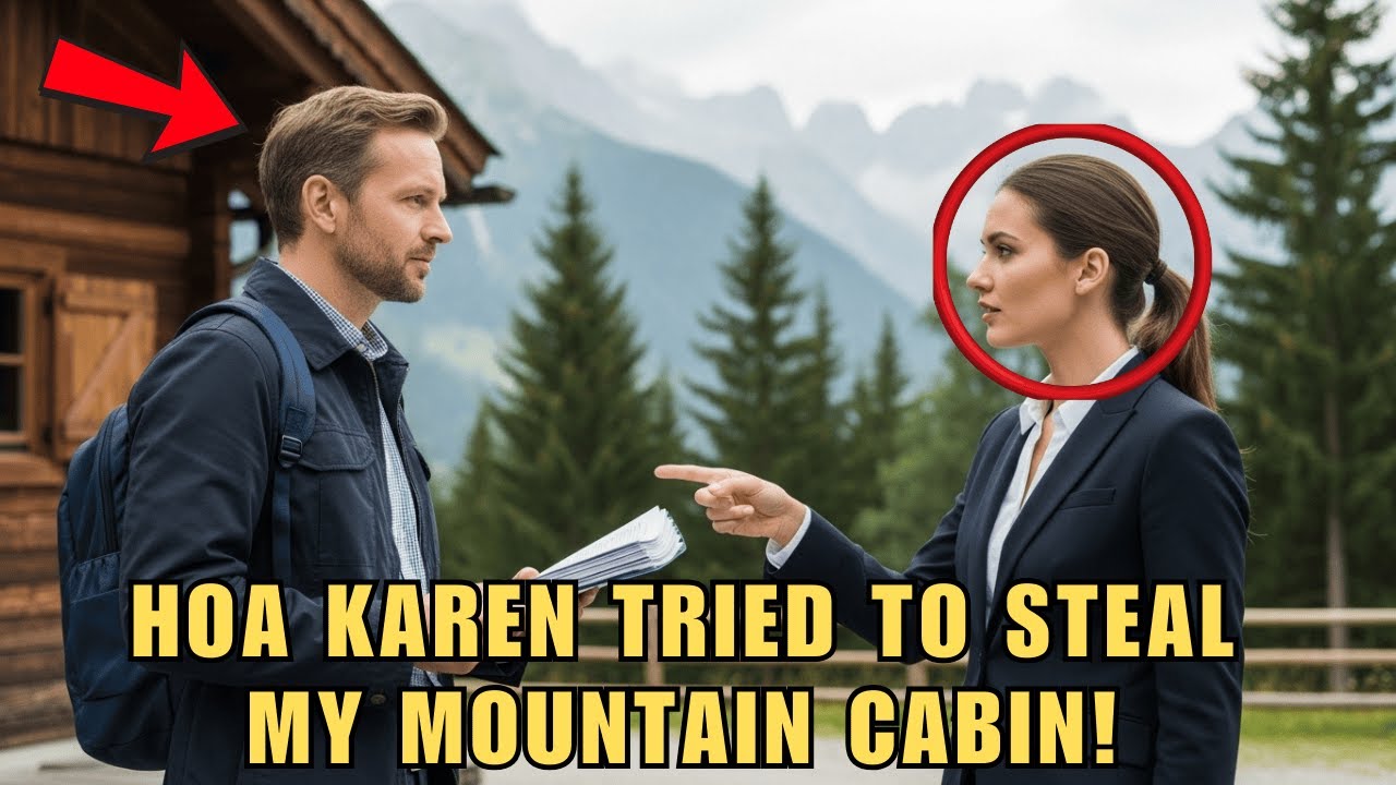 HOA President Tries to Claim My Mountain Cabin—Calls the Cops When I Refuse! But I Own It All