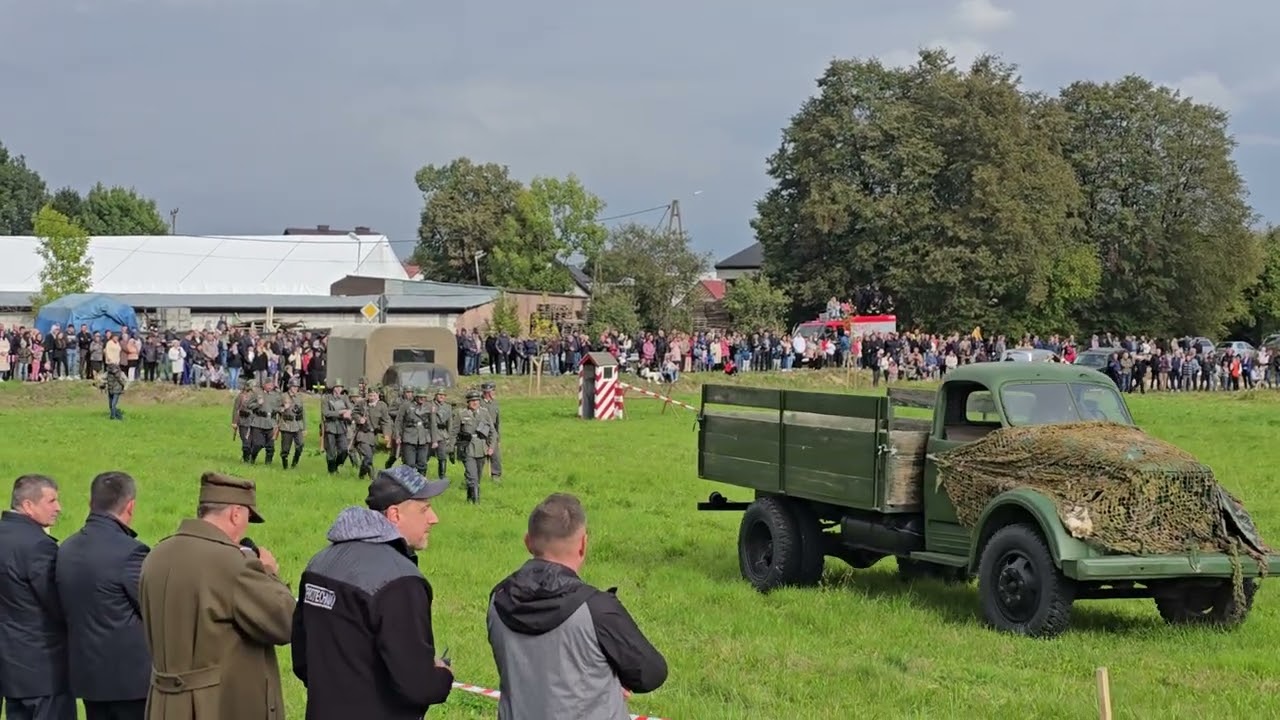 Rekonstrukcja w 86. Rocznicę Bitwy pod Dzwolą.