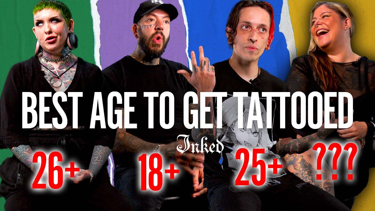 'Get Tattooed As Early As Humanly Possible' Best Age to Get Inked | Tattoo Artists React