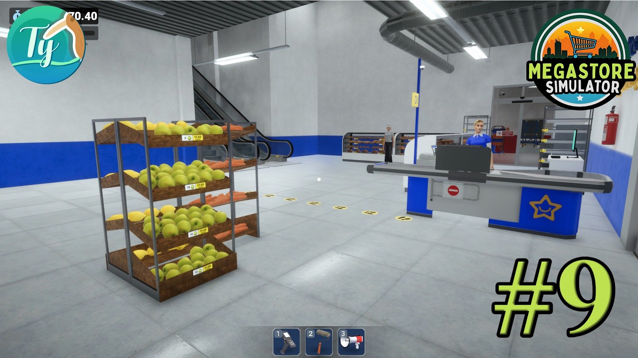 Megastore Simulator #9: On économise pour les prochains meubles et licences, le magasin tient le cap