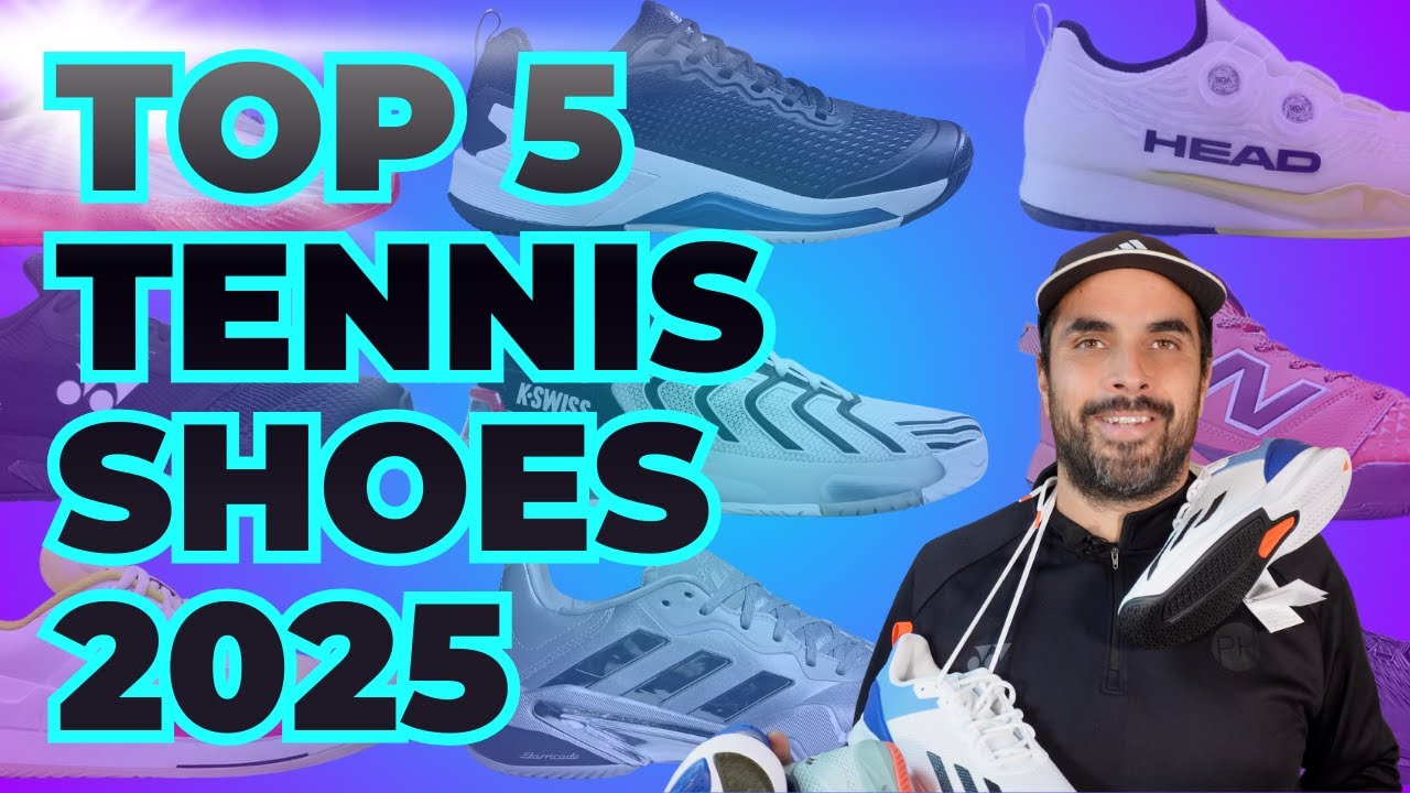 ТОП-5 теннисных кроссовок 2025 года | Теннисное снаряжение | Обзор | PH Tennis