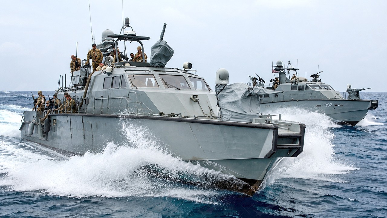 US Navy&rsquo;s Super Advanced Mark VI Patrol Boats in Action