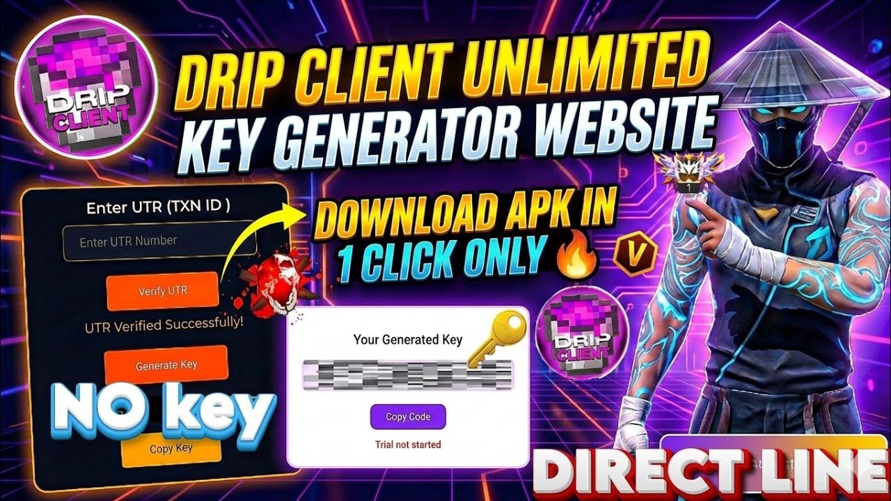 ⤵️ DRIP CLIENT PANEL UNLIMITED KEY 🔐 GENERATOR WEBSITE DRIP CLIENT MOD MENU DIRECT LINE ✅  FREE FREE
