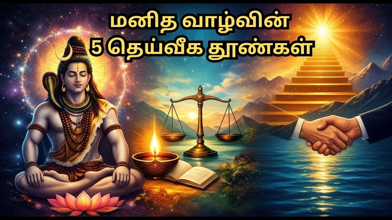 மனித வாழ்வின் ஐந்து  தெய்வீக தூண்கள் / Five Divine pillars of Human Life