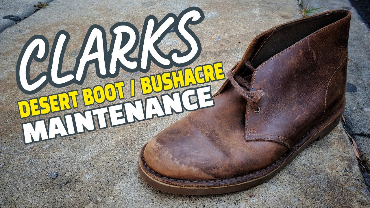 ASMR | CLARKS BOOTS BACK TO NEW !