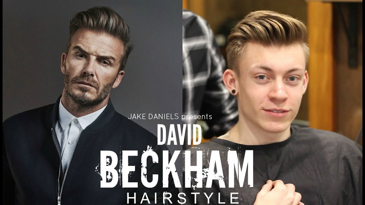 DAVID BECKHAM HAIRSTYLE TUTORIAL - MENS HAIR 2026  | JAKE DANIELS