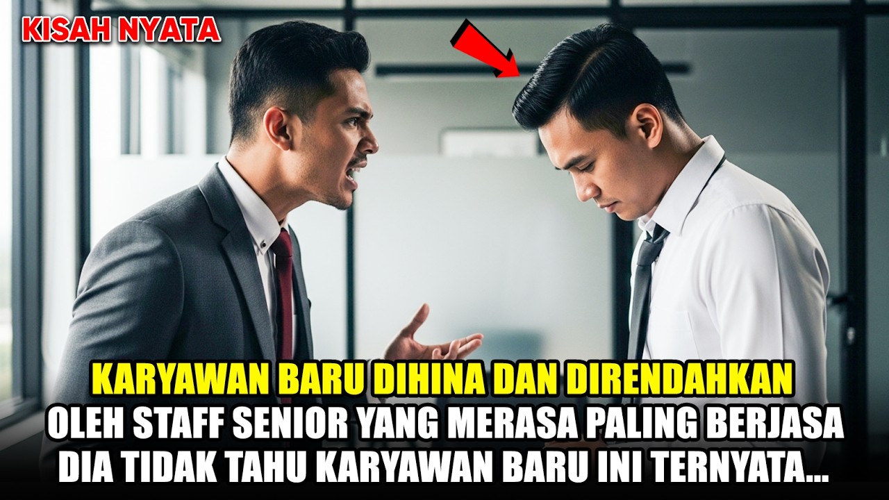 Karyawan Baru Dihina Dan Direndahkan Oleh Staff Senior - Dia Tidak Tahu Karyawan Baru Ini Ternyata