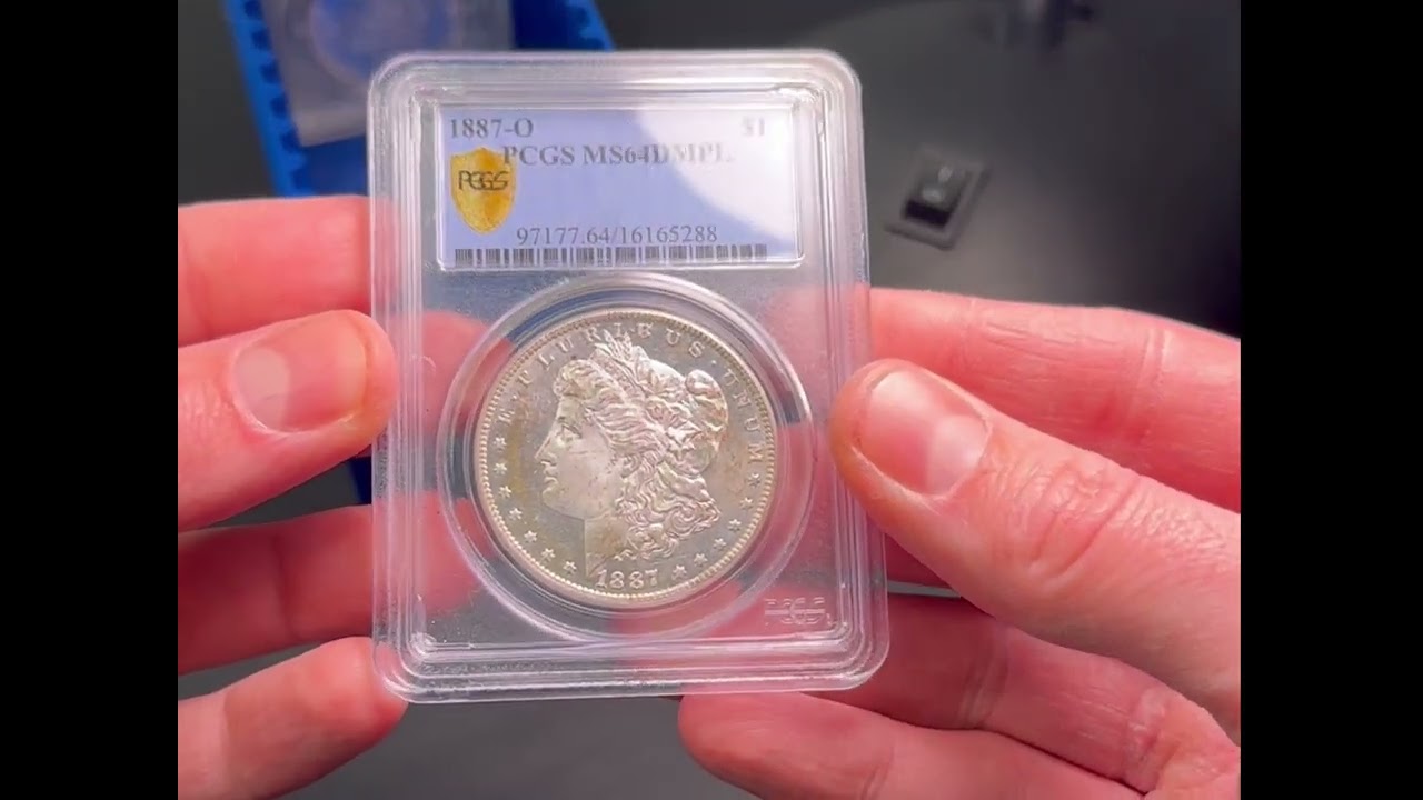Fresh to market PCGS certified MS64 DMPL Dollars. First look at all 80 coins!