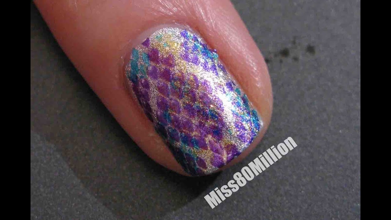 Reflective Snakeskin - Stamping Tutorial - BM215