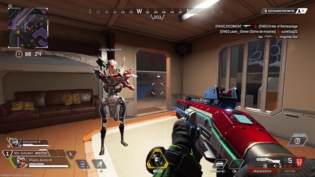 live apex et peu être fortnite