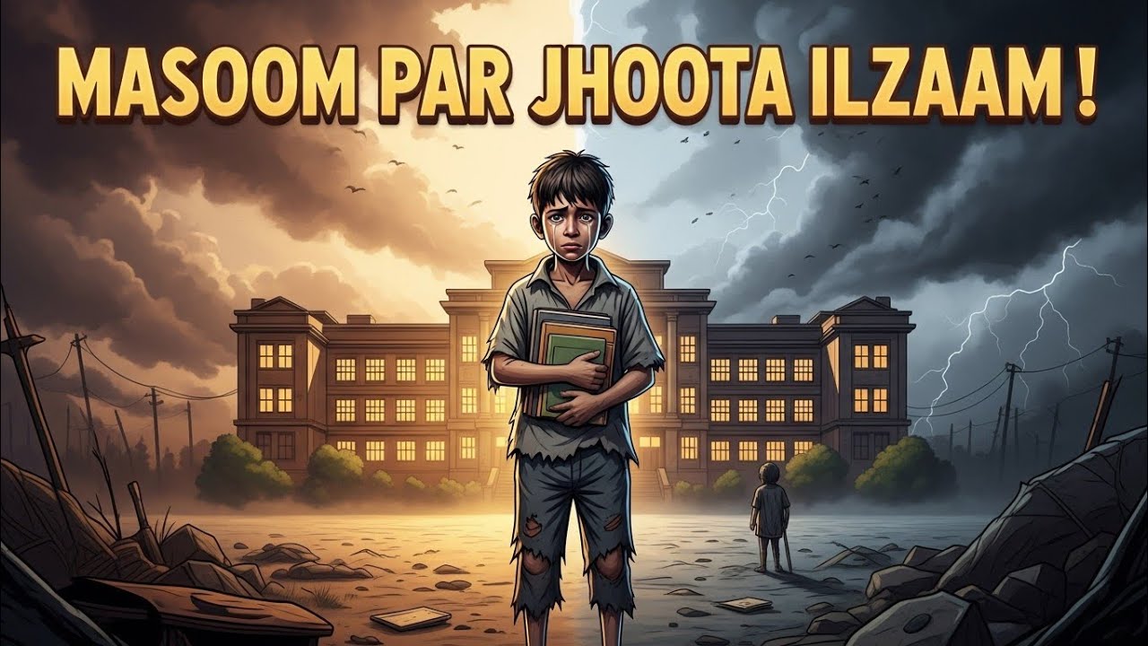 Gareeb Ladke Ka Imtihaan | Masoom Par Jhoota Ilzaam | Emotional Islamic Moral Story
