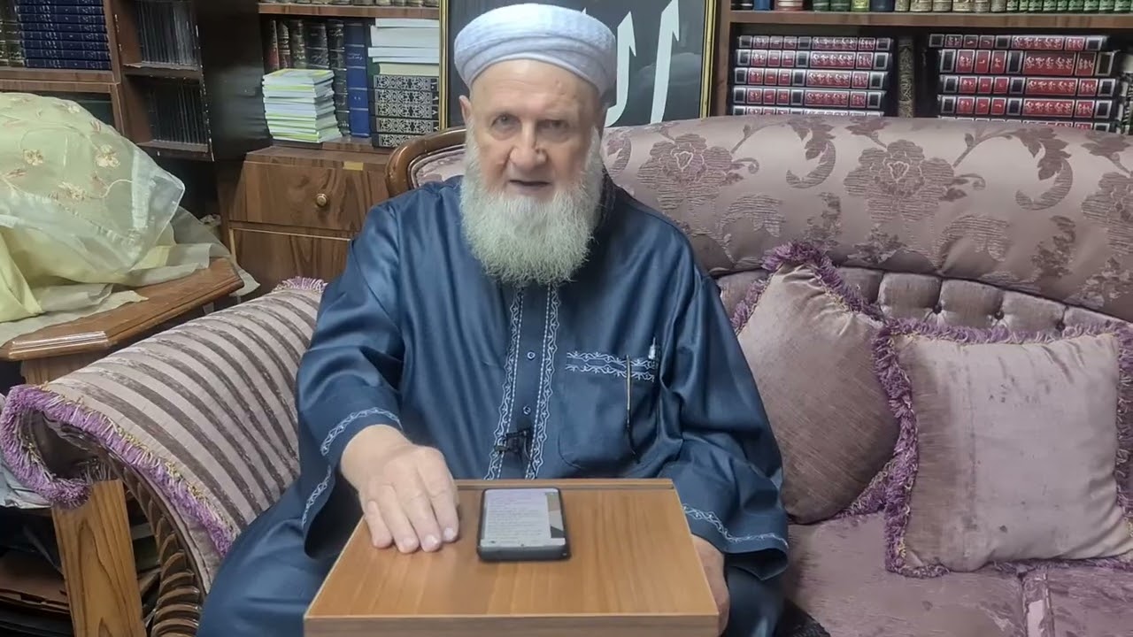 امامنا يعتذر من مدير اوقاف حمص.نيسان ٢٠٢٥