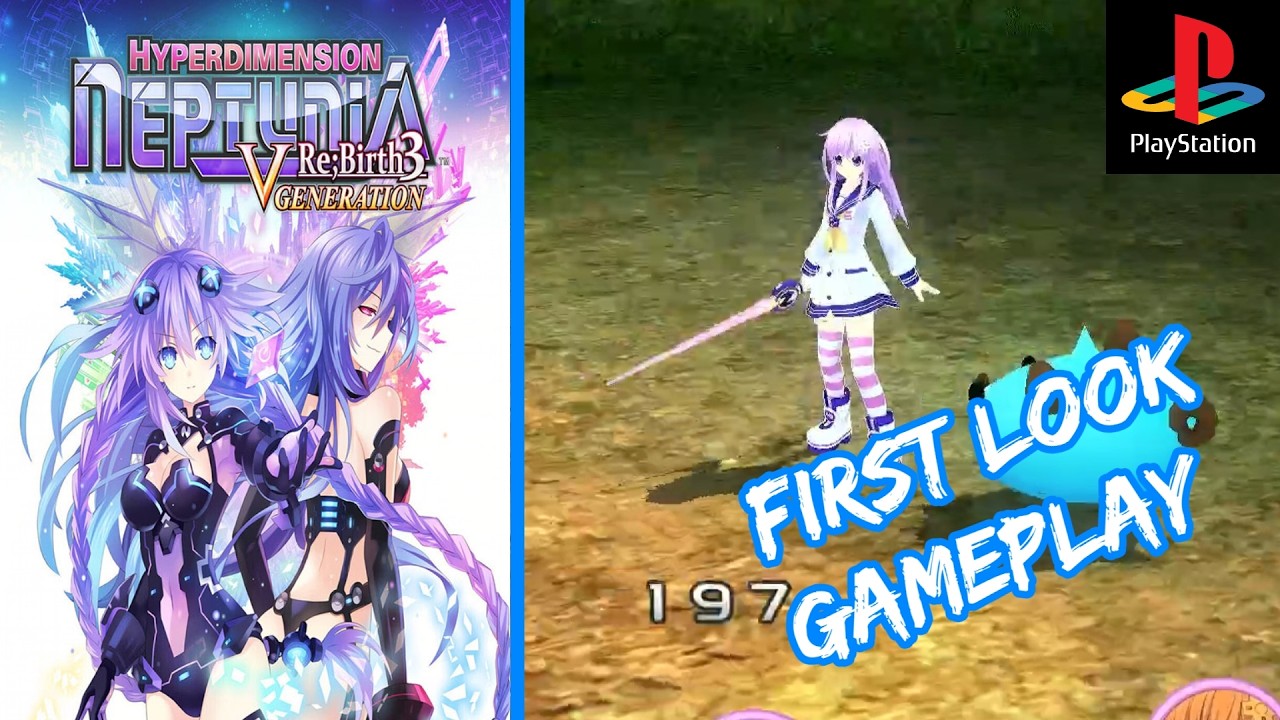 Hyperdimension Neptunia Re;Birth 3: V Generation – PS5 / PS4 Gameplay