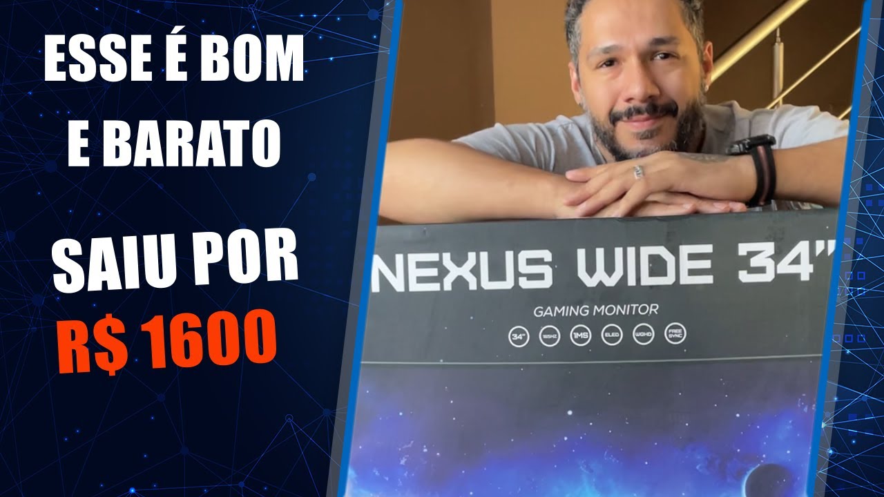 Conheça Monitor Pichau Gaming | Tela curva Wide QHD 34