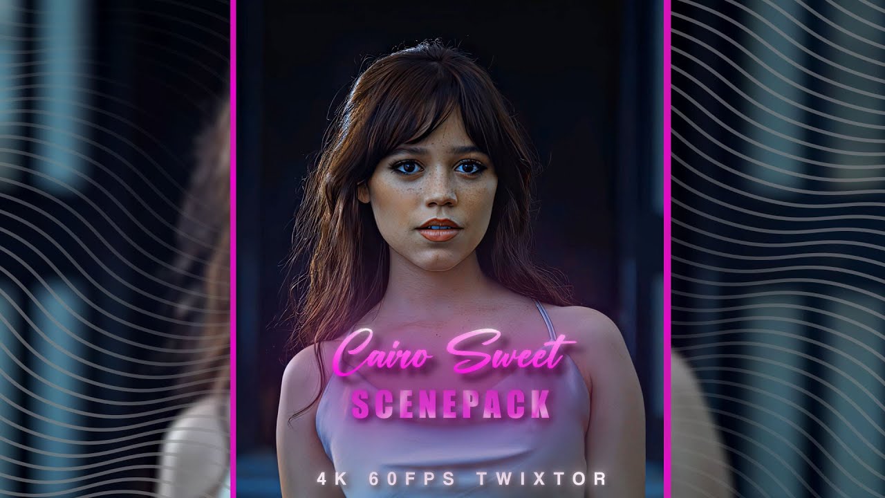 Jenna Ortega | Cairo Sweet | 4K60FPS TWIXTOR | FREE CLIPS (NO CC) | 2025