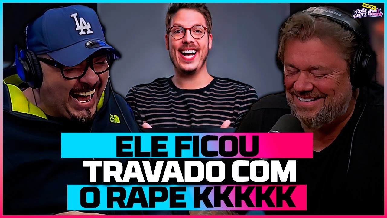 RICHARD CONTA QUANDO LEVOU RAPÉ PARA O PORCHAT KKKKKKK