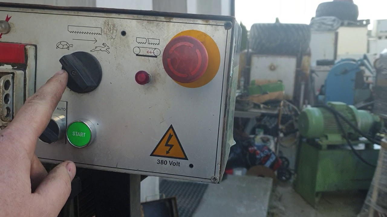 Pila przecinarka tasmowa Bianco mod 270 prezentacja