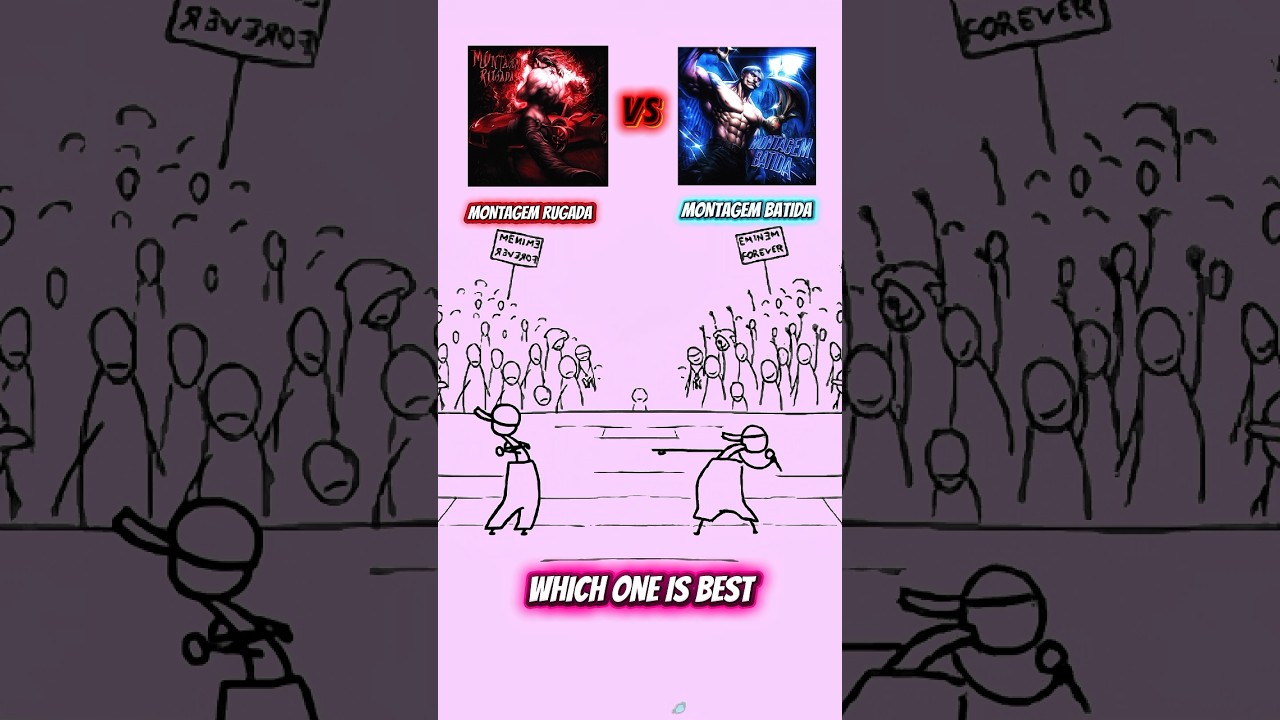 MONTAGEM BATIDA Vs MONTAGEM RUGADA (PHONK BATTLE)#phonk #funk #battle #music #song #foryou