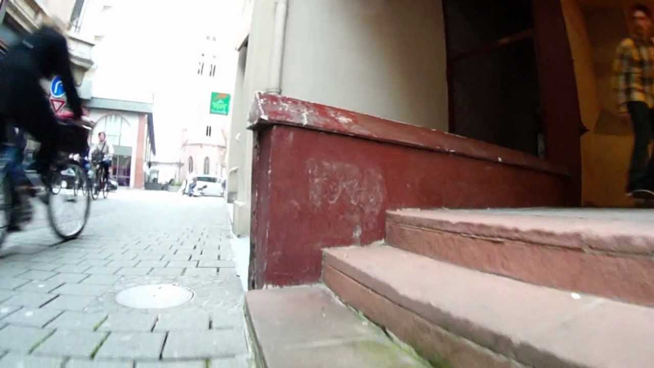 The street side of Strasbourg