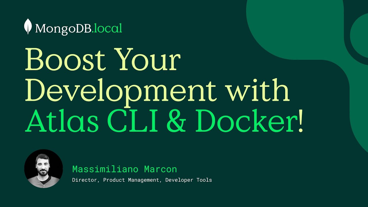 Enhancing Developer Experience with Atlas CLI and Docker Support