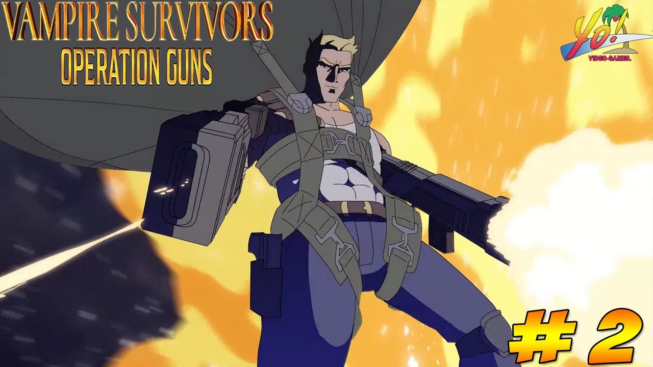 Vampire Survivors: Operation Guns! 4 Players Part 2 - YoVideogames