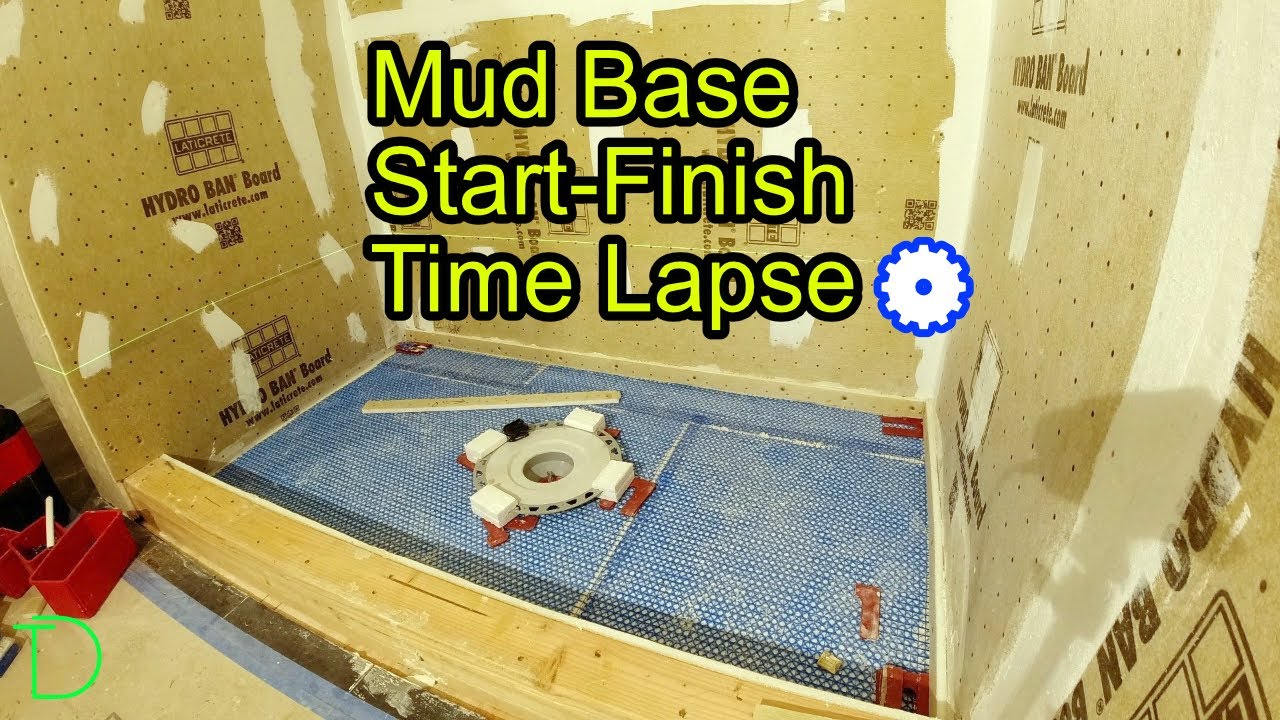 Each step shower pan install