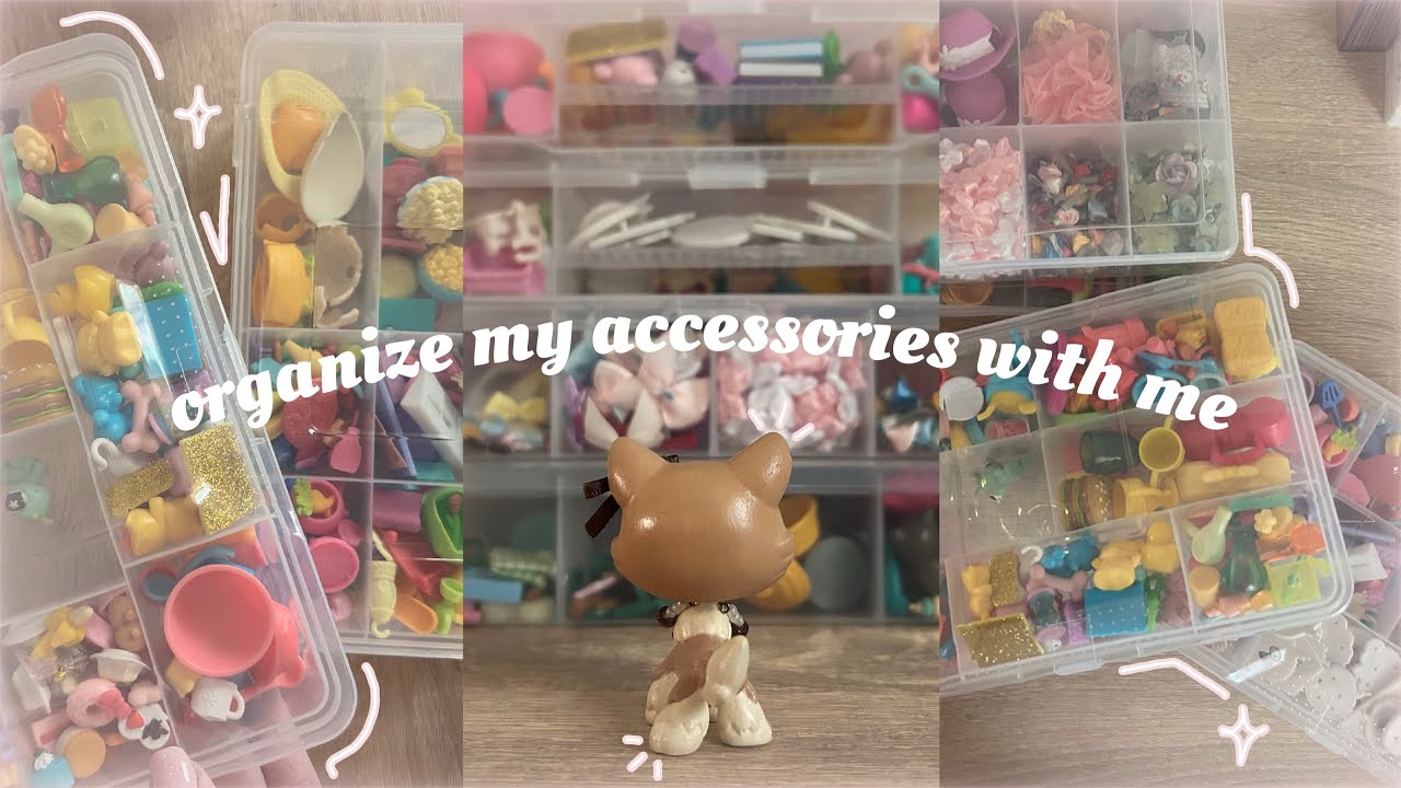 Organizing my LPS Accessories | Chill and Yap w/ Me!