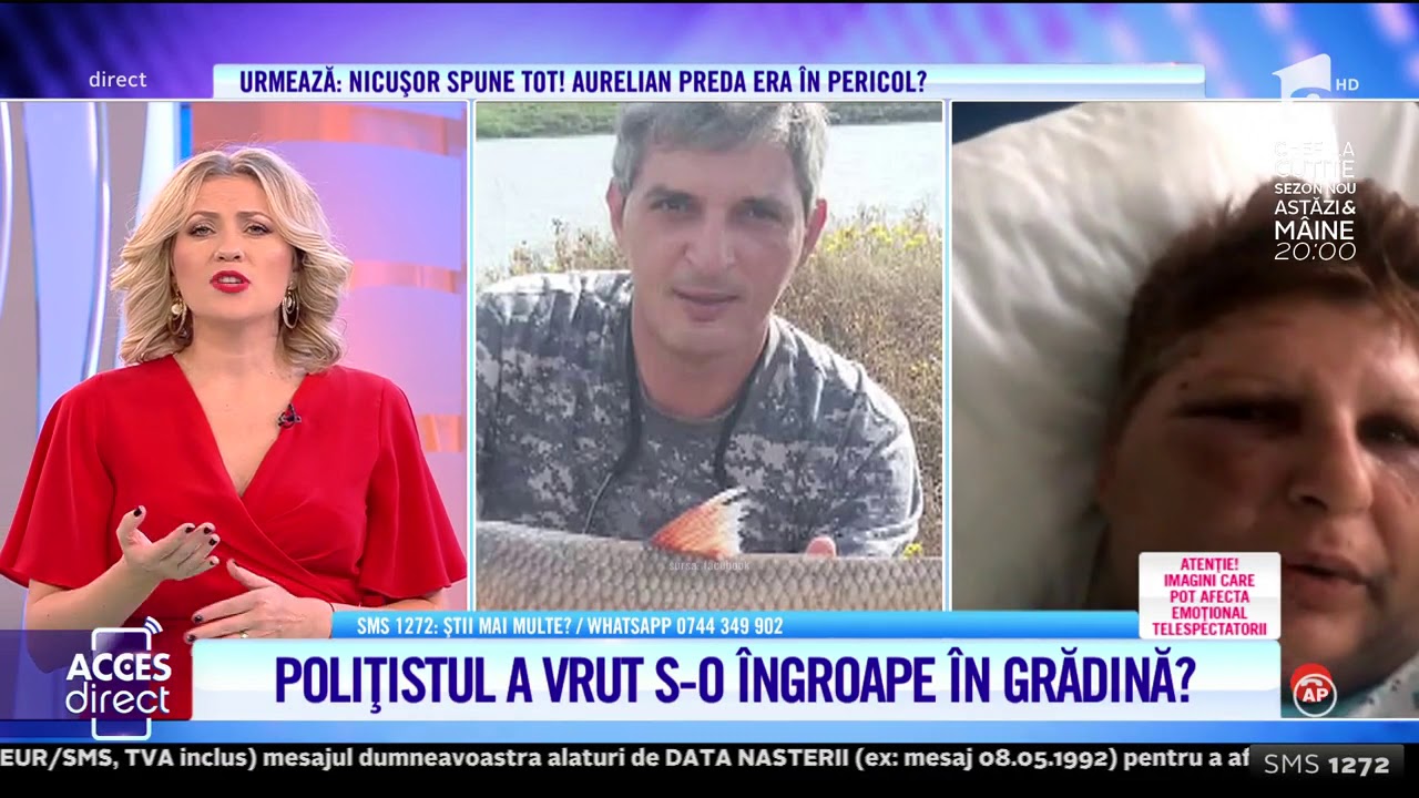 Femeie bătută crunt și dezbrăcată de un polițist? Victima: 