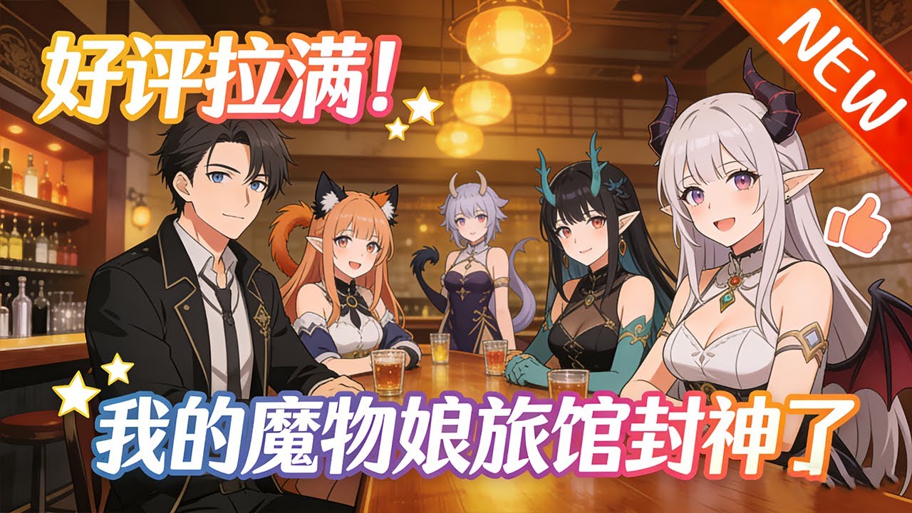 💥【新番上线】《好评拉满！我的魔物娘旅馆封神了》苏诚继承濒临倒闭的破旧旅馆，觉醒神级魔物娘旅馆系统，靠住客五星好评升级变强，旅馆成魔物娘专属圣地，宠客逆袭超爽快。#斗破动漫 #逆袭 #战斗