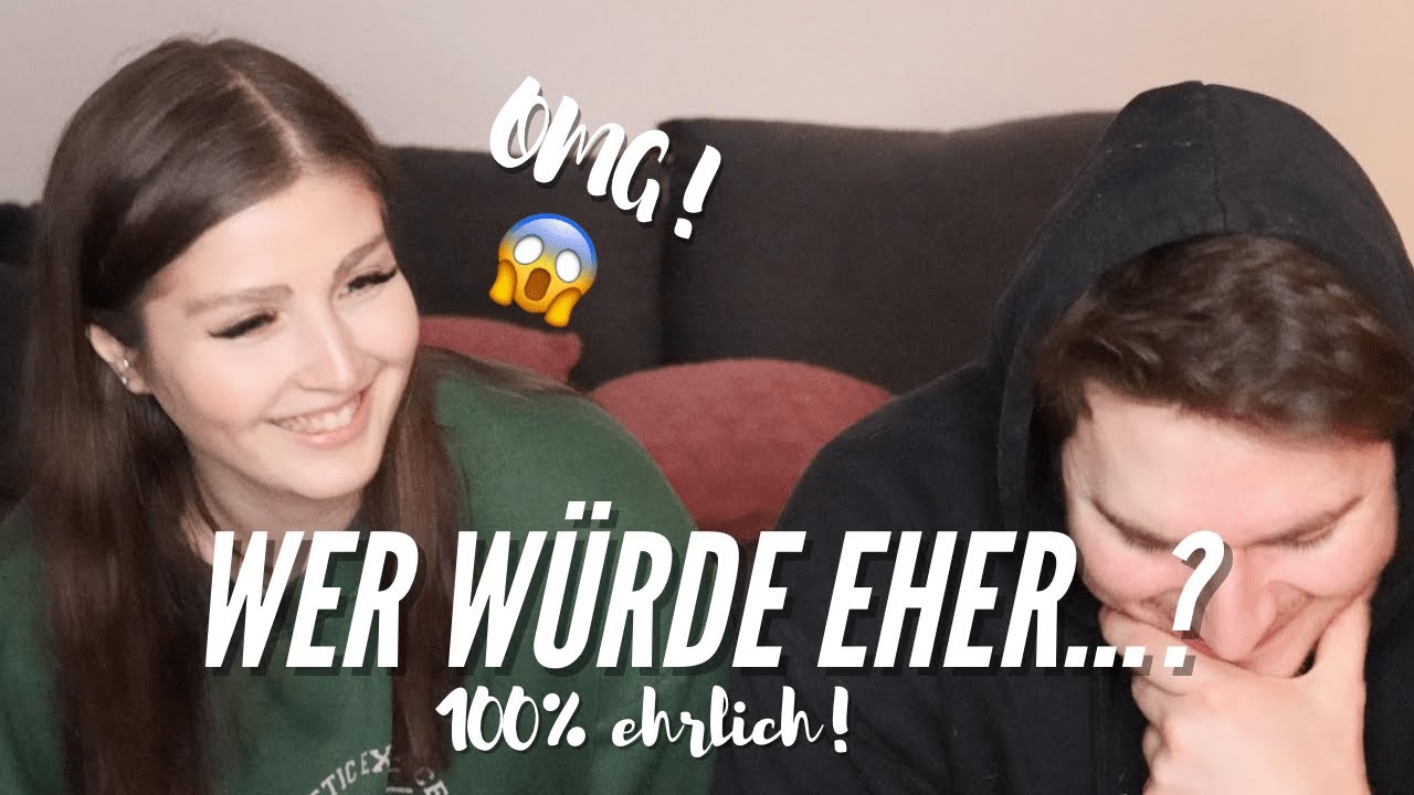 WER WÜRDE EHER...? | theschnuggs