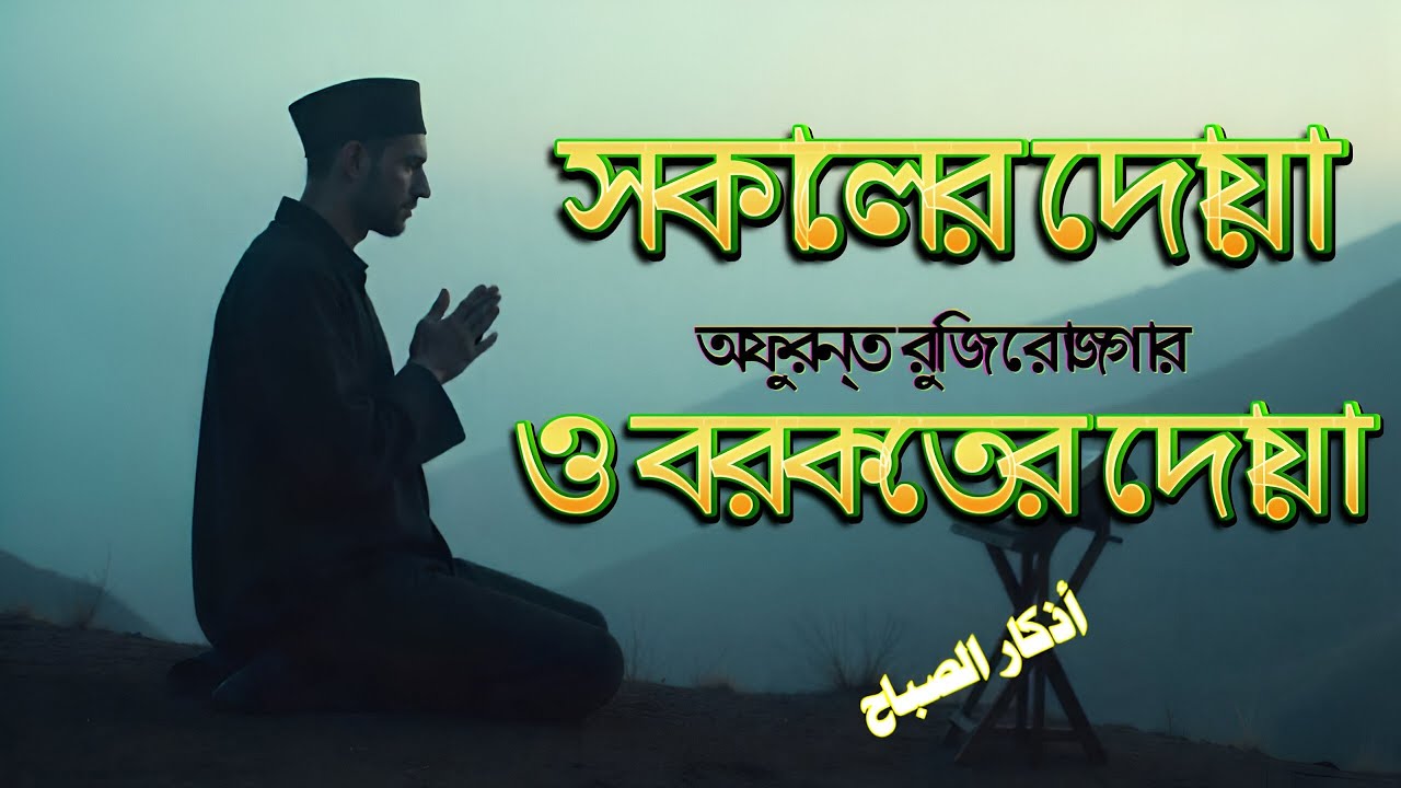 সকালটা শুরু হোক হৃদয় শীতল করা বরকতময় আয়াত দিয়ে | সকালের দোয়া ও জিকির | Morning Dua | Alaa Aqel