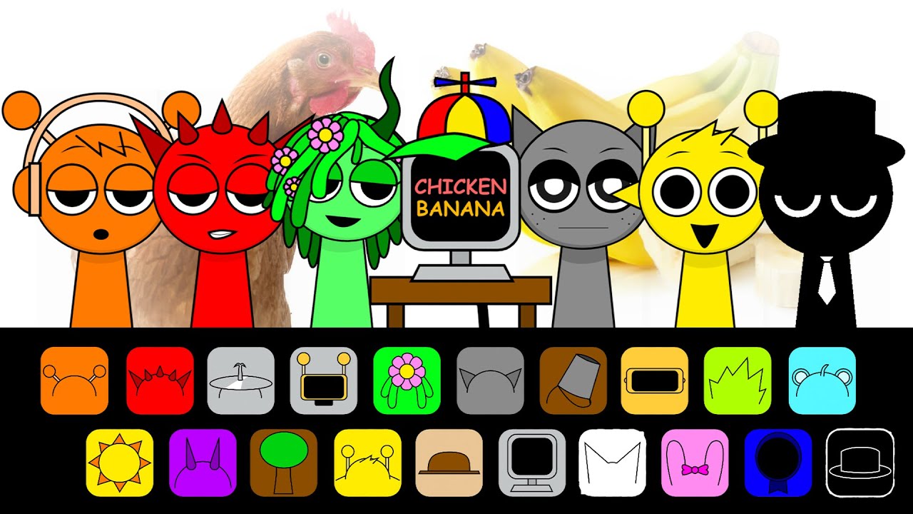 Incredibox Sprunki - Chicken Banana (MOD/COVER)