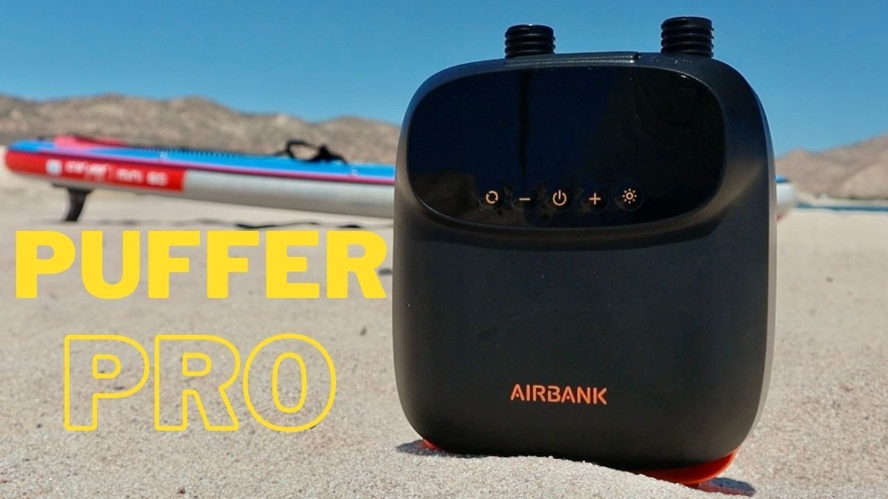 Meet PUFFER Pro | Lighter yet Better | AIRBANK Rechargeable Pump for SUPs, wings & kites.