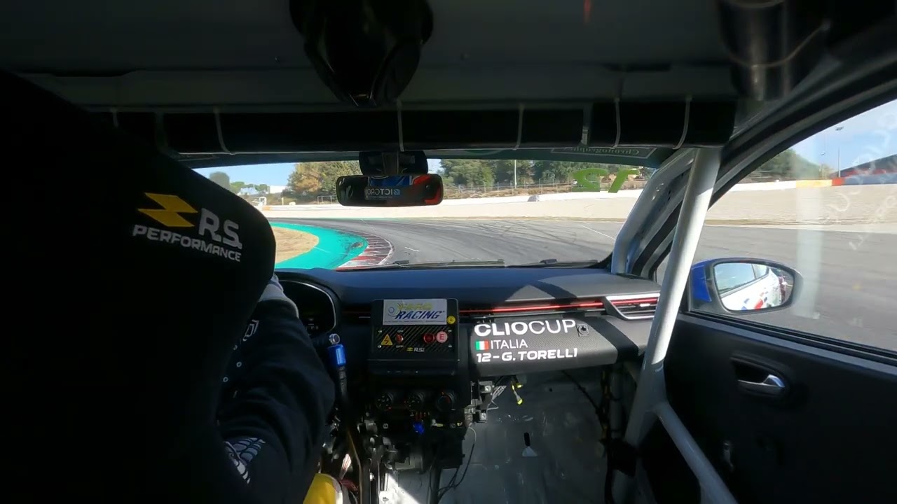 Clio Cup Italia 2022 - onboard G. Torelli #12 Faro Racing - Barcellona