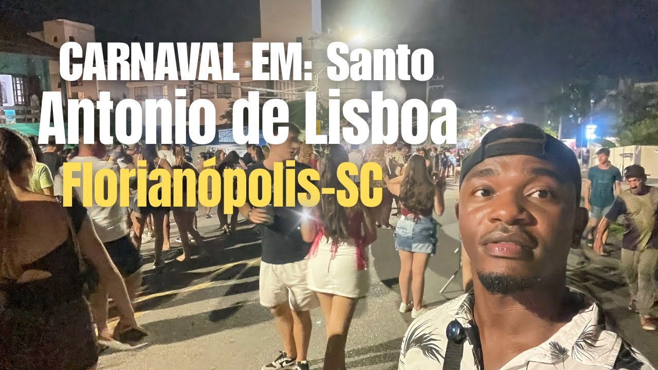COMO É O CARNAVAL EM SANTO ANTÓNIO DE LISBOA: Florianópolis-SC? #carnaval #santacatariana 