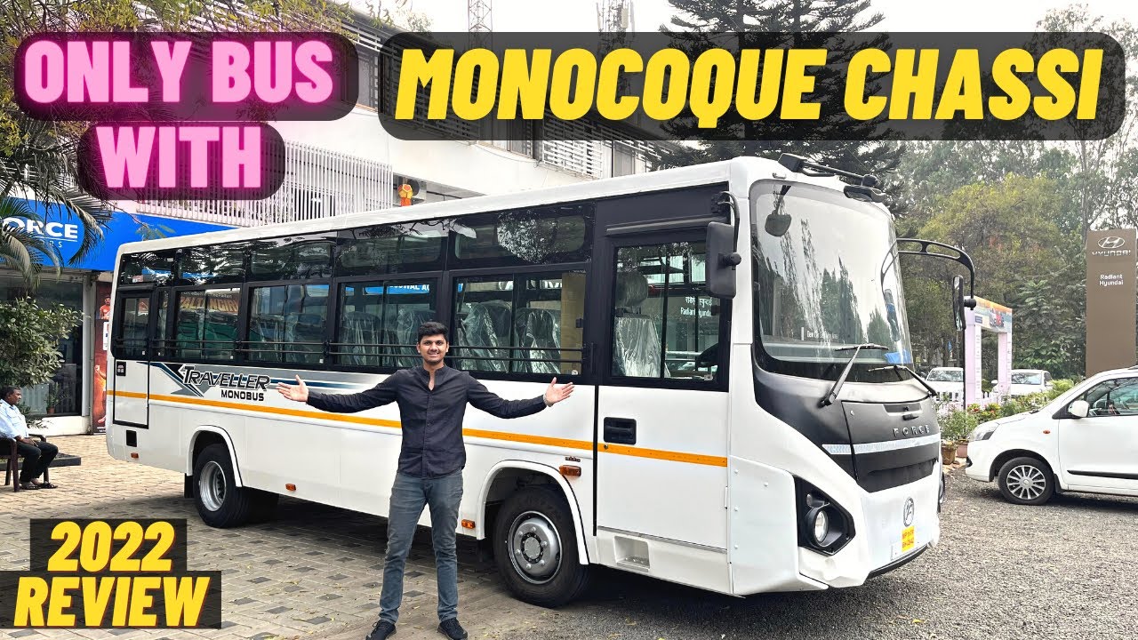 Force Traveller MONOBUS 2022 Review- 33 Seater | Strongest Bus ?