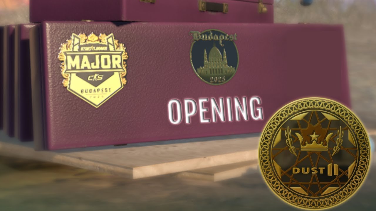 Budapest 2025 Dust II Souvenir Package Opening