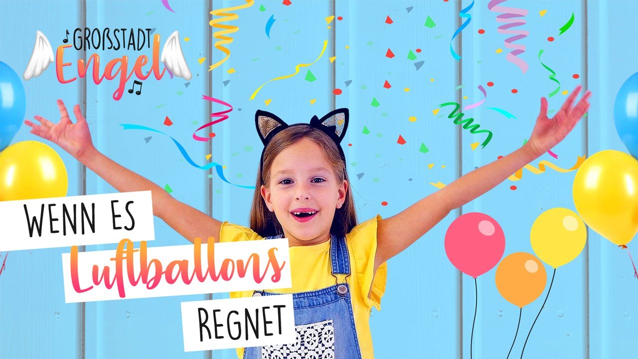 Wenn es Luftballons regnet | Kinderlieder zum Tanzen | Kindertanz | Bewegungslied - GroßstadtEngel