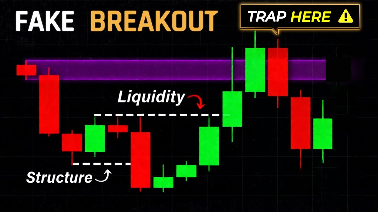 Liquidity Trap & Fake Breakout Explained | Why 90% Traders Lose Money