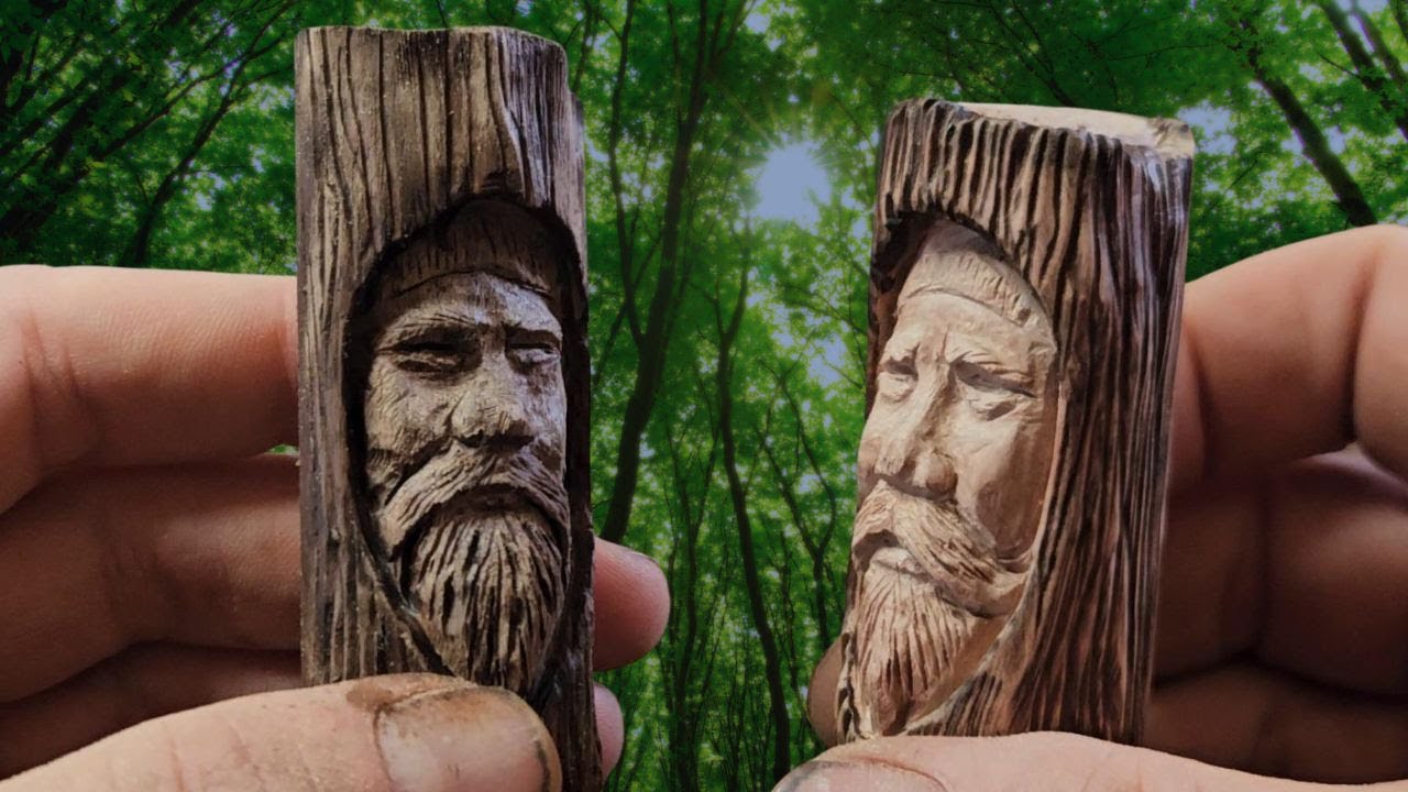 Вырезание миниатюрного «Духа дерева» с помощью Dremel: шаг за шагом