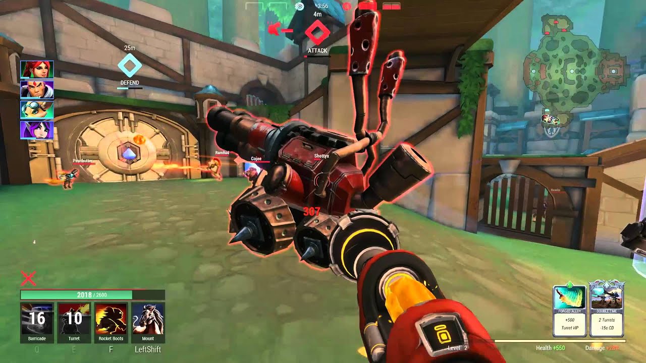 PALADINS gameplay (2016) 3D FPS MOBA
