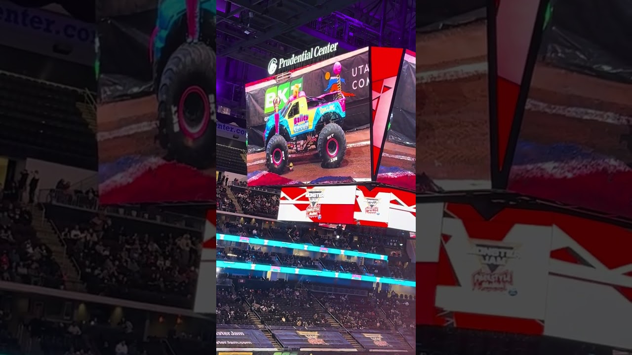 The start of monster jam ￼
