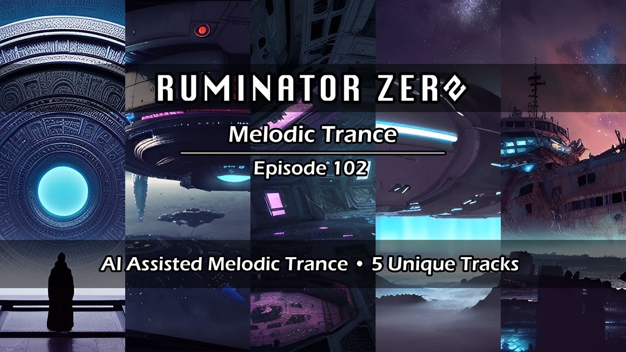 Melodic Trance Episode 102 • AI Assisted Melodic Trance Music by Ruminator Zero