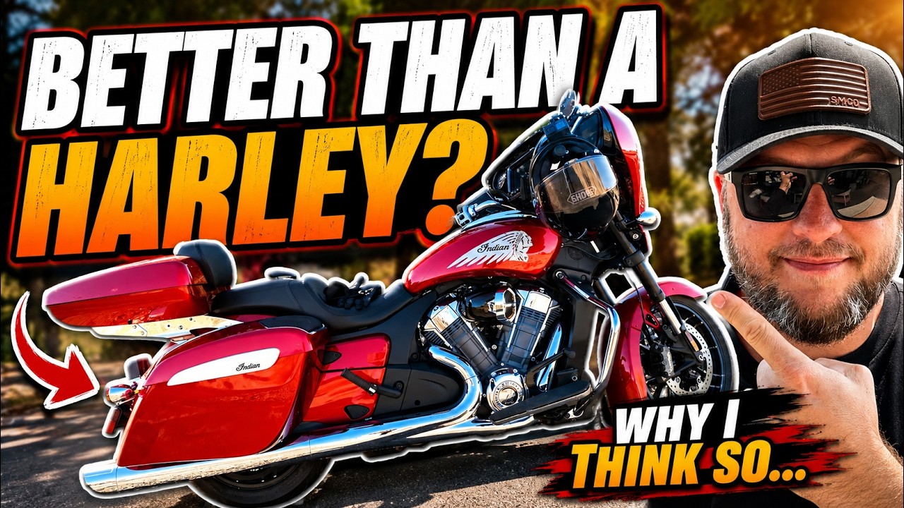 Я бы купил Indian Chieftain вместо Harley!!