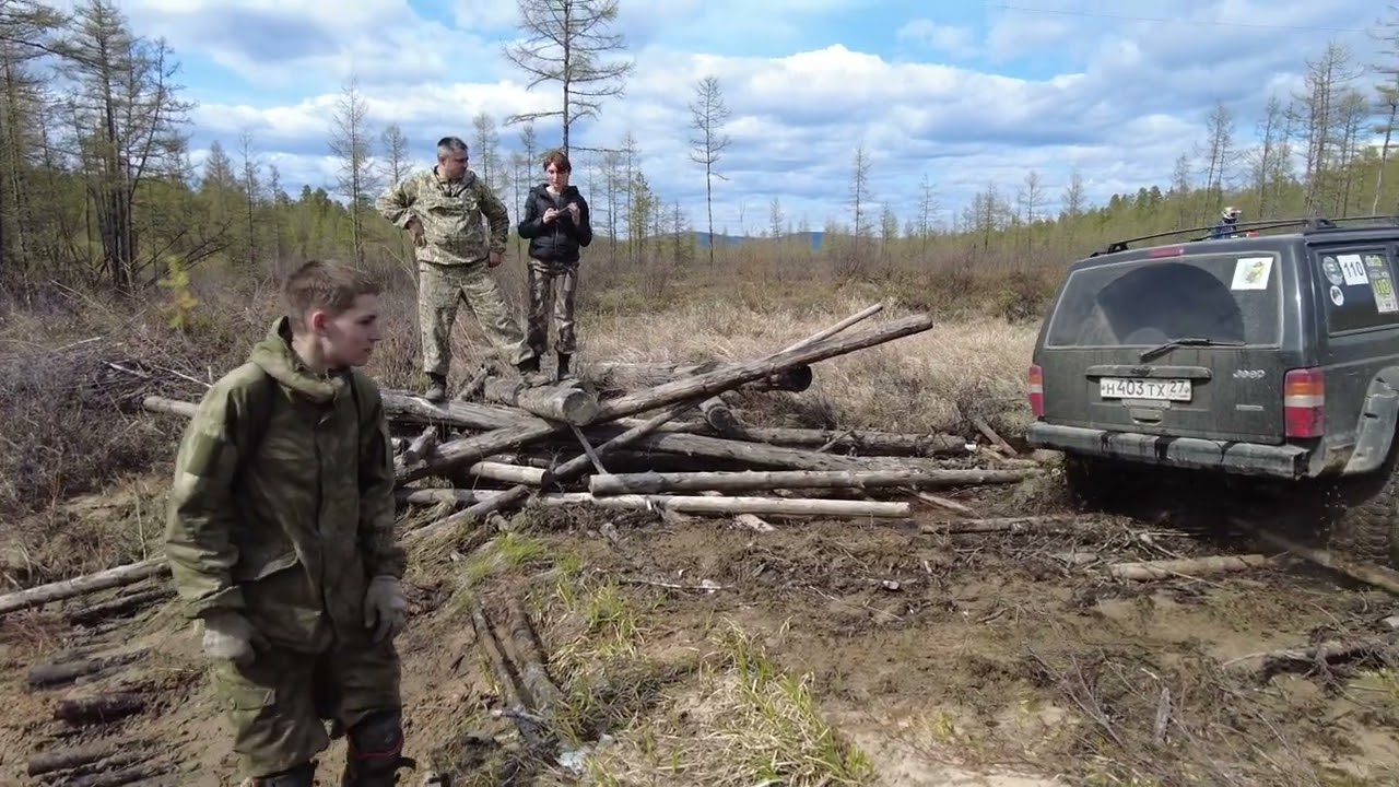 Джипы, эндурики и квадроцикл.  Часть 2.  Болото